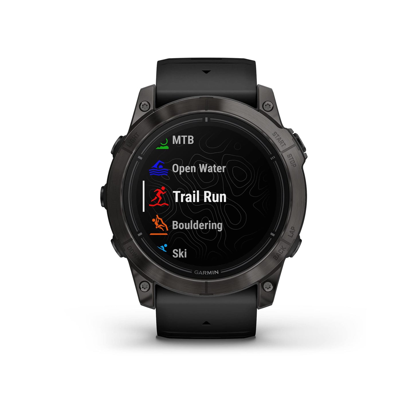 Garmin epix Pro (Gen 2) Sapphire Edition, 51 mm, Hochleistungs-Smartwatch, fortschrittliche Trainingstechnologie, integrierte Taschenlampe, schwarz